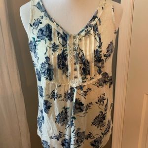 Lucky Brand floral tank - Medium